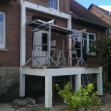 k-1 Holz Balkon